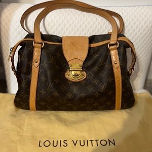 Louis Vuitton Stresa Handbag Monogram Canvas